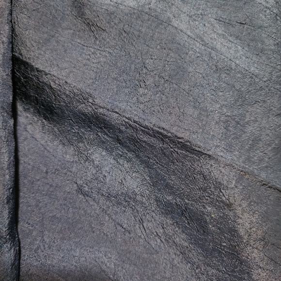 Vintage Saint Germain Paris Blue Pants Straight Leg Elastic Waist Women's Large - Picture 4 of 7